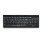Kensington Slim Type Wired Keyboard - Black-Responsive, premium and quiet laptop-style scissor keys for precise control and responsiveness