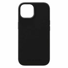 iDeal of Sweden Silicone Case with MagSafe for iPhone 17e/16e/15/14/13 - Black-Protective design with raised edges to protect the camera and screen