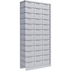 Metalware RK276 Boltless Shelving Unit, 13-Shelves, 36" x 12" x 76", Light Grey-Adjustable shelving system that provides high strength, yet economical storage capacity for your needs