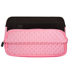 Vangoddy 13.3" Microsuede Laptop Sleeve - Brown/Pink-Slim-line design allows this case to be carried solo or fit in your favorite bag