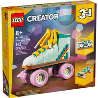 LEGO Creator Retro Roller Skate - 342 Pieces-This LEGO 3-in-1 set lets kids aged 8+ build 3 different retro models