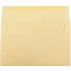 JAM Paper A10 Invitation Envelopes, 6 x 9.5, Parchment Antique Gold Yellow Recycled, 1000 Pack (12514B)-Size: A10 (6" x 9-1/2")