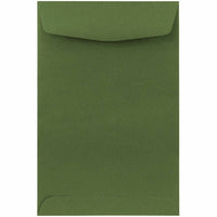 JAM Paper 6" x 9" Open End Catalog Envelopes - Olive Green - 50 Pack-Colour: Olive