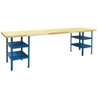 Kleton - Établis Extra Robustes - Établis Aux Piédestaux, Cap 2500 Lb, 120po La X 30po P, 34po H-Capacité 2500 lb