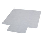 Flash Furniture 45" x 53" Carpet Chair Mat with Lip-Clear Vinyl Chair Mat