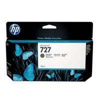 HP 727 130ml High-Yield Matte Black Ink Cartridge (B3P22A)-Matte Black Ink Cartridge