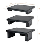 DAC MP-213 Support/support pour moniteur réglable en hauteur avec 2 ports USB-FACILE À ASSEMBLER – Aucun outil requis. Assemblage en quelques secondes.