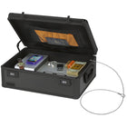 Vaultz Locking Storage Chest - Black-Colour: Black