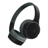 Belkin Soundform Kids Headphones - Black-Long lasting battery keeps headphones charged for 28-30 hours when listening.
