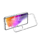 General Supply Goods + Co Wireless Charging Compatible Hybrid Case for Samsung Galaxy A54 - Clear-Full access to ports and buttons