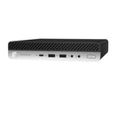HP Refurbished ProDesk 600 G4 Mini Desktop - Intel core i5-8400T - 256GB SSD - 8GB RAM - Windows 10 Pro-256GB Solid State Hard Drive Storage