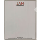 JAM Paper Plastic Sleeves, 9 x 11.5, Smoke Grey, 24 Pack (2226316990g)-Size: 9" x 11-1/2"