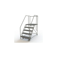 Tri-Arc Mobile Work Platform, 5 Step, 50" x 36" (WLWP153636SL)-Frame Material: Steel