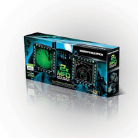 Thrustmaster - Ensemble Cougar MFD, panneaux de cabine de pilotage pour PC, anglais-Rétro-éclairage des boutons avec intensité ajustable (via le logiciel ou manuellement). 2 fenêtres plexiglas par MFD pour y insérer un des 3 cartons pré-imprimés avec les pré-configurations de « Microsoft® Flight Simulator X » 
