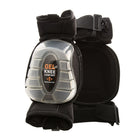 Impacto 867-00 Knee Pad Gel Pro Articulating-Made with copolymer cover, real gel padding, elastic straps and hook and loop closure, color clear and black
