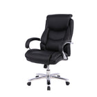 TygerClaw Executive High Back Big & Tall Office Chair-Strong enough for the longest days featuring heavy-duty metal base and reinforced seat plate