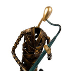 Truu Design Antique Iron Saxophone Player Statue, 22 inches, Brown-Material: made of high-quality, durable and safe iron with a bronze finish will be a perfect vintage addition to any room setting