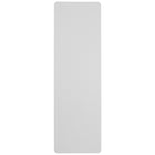 Flash Furniture – Table pliante de 30 x 96 po en plastique blanc avec pattes grises fini poudré (DADYCZ244GW)-Table pliante de 8 pieds