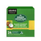 Green Mountain Island Coconut K-Cup Pods - Fair Trade Certified - Light Roast - 24 Pack-K-Cup