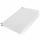 JAM Paper Plastic 3 Hole Punch Binder Envelopes with Zip - 6" x 9.5" - Clear - 108 Pack -Size: 6 x 9.5 inches