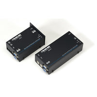 Black Box ACU5250A-R2 ServSwitch Wizard USB KVM Extender with Dual-Head VGA and Audio-Extender