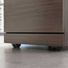 Sauder Affirm 2-Drawer Mobile Pedestal - Hudson Elm-Dimensions: 28.425"H x 15.551"W x 19.449"D