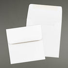 JAM Paper 4.5 x 4.5 Square Envelopes, White, 1000 Pack (439911145C)-Opening: Square