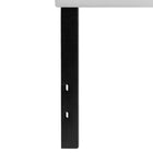 Flash Furniture Lennox Tufted Upholstered Queen Size Headboard - White Vinyl-White Vinyl Upholstery