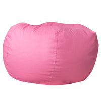 Flash Furniture Oversized Solid Light Pink Bean Bag Chair-Oversized Bean Bag