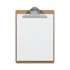 Staples Hardboard Clipboard - Letter Size - 9" x 12" - 2 Pack-Bevelled edges prevents accidental scrapes and scratches against skin and surfaces