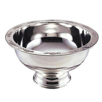 Elegance Silver Plated Large Punch Bowl 4 Gallon-Colour: Silver