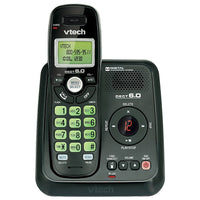 VTech CS6124-11 1 Handset DECT 6.0 Cordless Phone with Answering System-DECT 6.0 digital technology