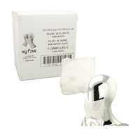 511 Foods 28" x 46" Polyethylene Smooth Disposable Apron, White, 500 Pack-White