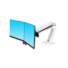 North Bayou 24"-32" Gas-Strut Desktop Dual Monitor Arm - White (F32-W)-75x75, 100x100 mm