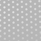 JAM Paper Gift Wrap - Polka Dot Wrapping Paper - 25 sq. ft. - Silver with White Polka Dots-The perfect square footage for quickly and easily wrapping your presents