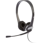 Cyber Acoustics - Casque d'écoute stéréo AC-204 avec microphone-Casque d'écoute stéréo, suppression de bruit, à porter sur la tête
