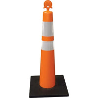 CCI Canada - Cône De Canalisation, Hauteur 42po, Orange, paquet de 2-Couleur Orange