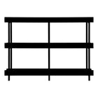 Monarch Specialties 2219 48"L Accent Table - Black/Black Metal Hall Console-8