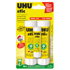 UHU Glue Sticks - 40gr - 2 Pack-Safe, acid-free and non-toxic formula made from 98% natural ingredients