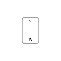 Wamaco Retail Tag B 1-3/16"W x 1-15/16"H - 1000 Pack-Use for inventory decription and pricing