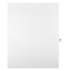 Mark Maker Legal Tabs - Letter Size - White - 1/15th cut - 25 tabs per package - 5 packages Pack - Number 69-White Single Tabs