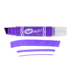 Crayola Project XL Poster Markers - Bright Colours - 4 Pack-4 XL poster markers in classic colours - purple, orange, magenta and yellow