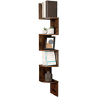 Vasagle Floating Corner Shelf - Brown-Sleek design