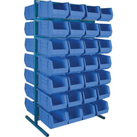 Kleton Stationary Bin Racks - Double-Sided - Rack/Bin Combination (CB370)-Capacity: 3360 lbs.