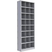 Metalware RK447 Boltless Shelving Unit, 9-Shelves, 36" x 24" x 100", Light Grey-Adjustable shelving system that provides high strength, yet economical storage capacity for your needs