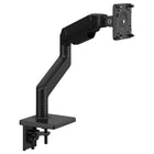 Humanscale M8.1 Monitor Arm - Black-M8.1's Smart Stop feature allows the user to stop each joint anywhere along its rotation to prevent monitor or arm overhand on the desk edges. In addition, a built-in Counterbalance Indicator lets the installer counterbalance the monitor weight without a monitor