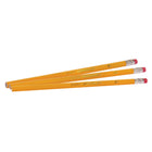 Dixon Oriole Wood-Cased Pencils - Soft - #2 HB - Yellow - 12 Pack-Bonded graphite core for break resistant writing
