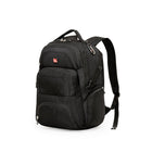 Swiss Gear – Sac à dos pour portatif de 17 po, SWA1456R, noir/gris-Bandoulières ajustables