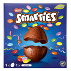 Nestle Smarties Grand Oeuf de Pâques - 188 g-Contient 1 œuf creux en chocolat au lait de Pâques et des barre de chocolat classiques miniatures