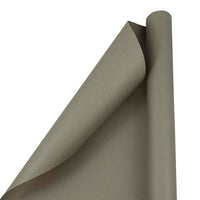 JAM Paper Gift Wrapping Paper, 25 sq. ft., Matte Slate Grey, 3 Pack (277013525g)-Slate grey